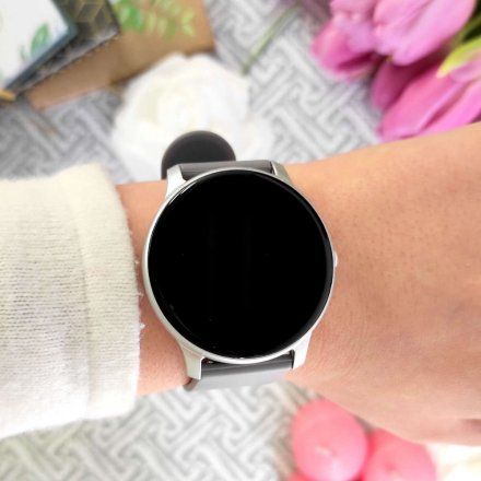 Srebrny smartwatch G.Rossi SW010-9