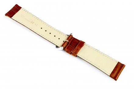 Jasnobrązowy pasek skórzany 19 mm HIRSCH Duke 01028070-1-19 (L)