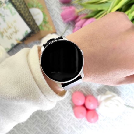 Czarny smartwatch Ciśnienie Puls Tlen Kroki G.Rossi SW010-13