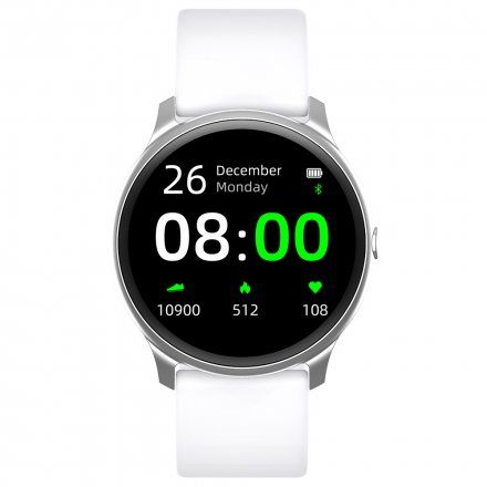 Srebrny smartwatch G.Rossi SW010-15