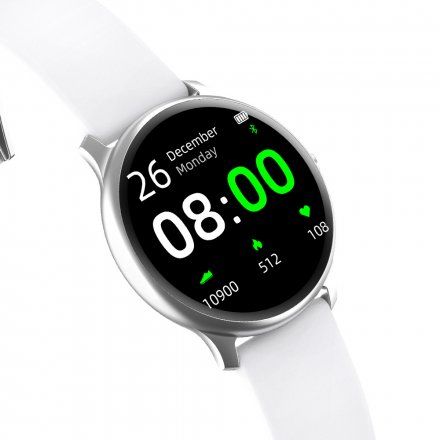 Srebrny smartwatch G.Rossi SW010-15