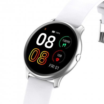 Srebrny smartwatch G.Rossi SW010-15