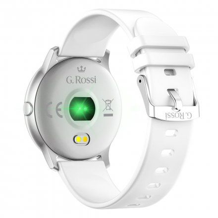 Srebrny smartwatch G.Rossi SW010-15