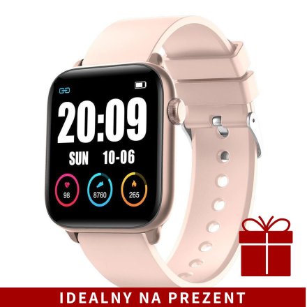 Różowy smartwatch G.Rossi SW013-1