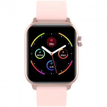 Różowy smartwatch G.Rossi SW013-1