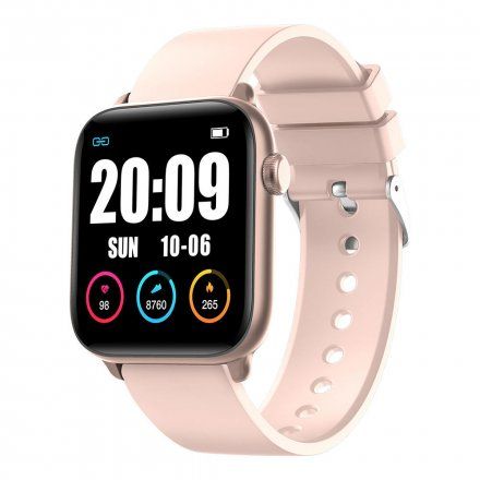 Różowy smartwatch G.Rossi SW013-1