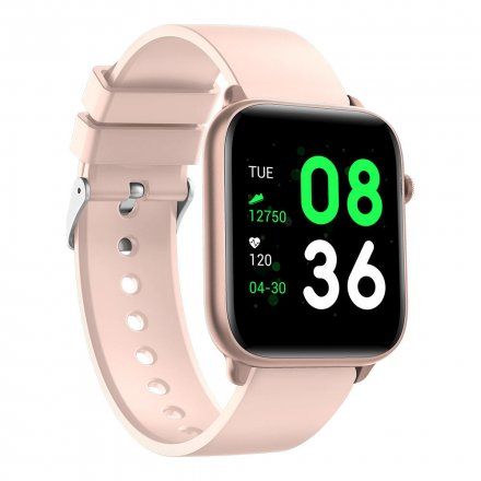 Różowy smartwatch G.Rossi SW013-1