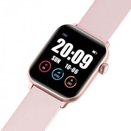 Różowy smartwatch G.Rossi SW013-1