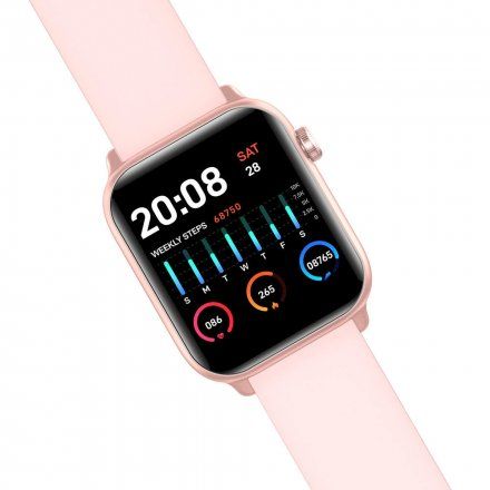 Różowy smartwatch G.Rossi SW013-1