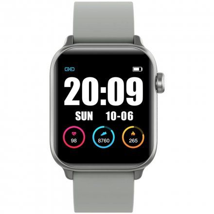 Srebrny smartwatch G.Rossi SW013-2