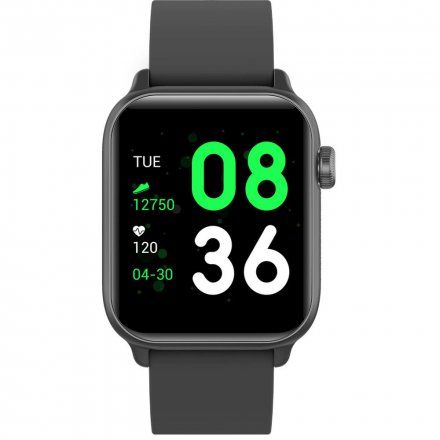 Czarny smartwatch G.Rossi SW013-3