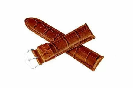 Jasnobrązowy pasek skórzany 16 mm HIRSCH Duke 01028170-1-16 (M)
