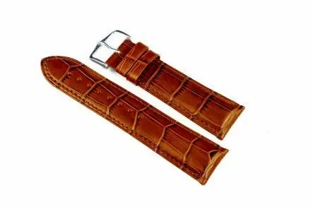 Jasnobrązowy pasek skórzany 16 mm HIRSCH Duke 01028170-1-16 (M)