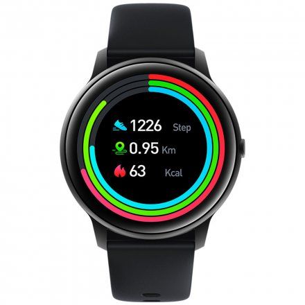 Czarny smartwatch G.Rossi SW015-1