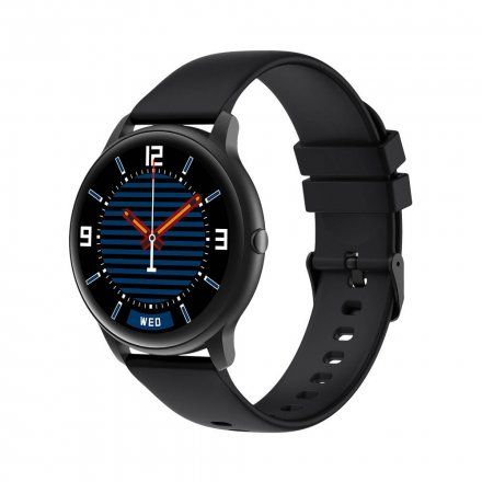 Czarny smartwatch G.Rossi SW015-1