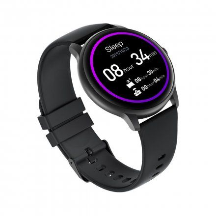 Czarny smartwatch G.Rossi SW015-1