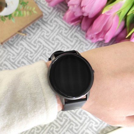 Czarny smartwatch G.Rossi SW015-1