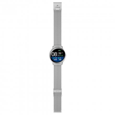 Srebrny smartwatch G.Rossi SW015-3