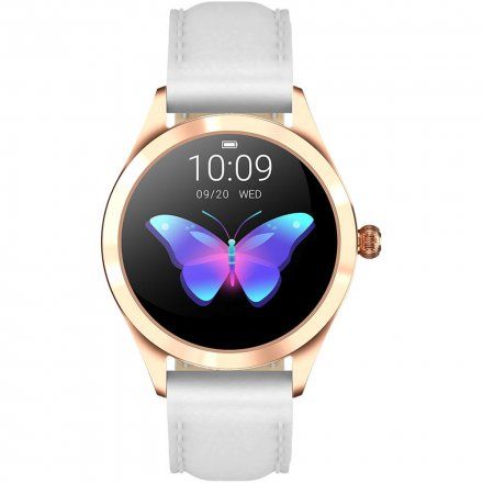 Złoty smartwatch damski G.Rossi SW017-2