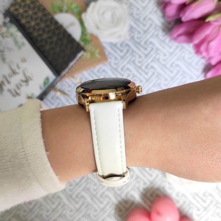 Złoty smartwatch damski G.Rossi SW017-2