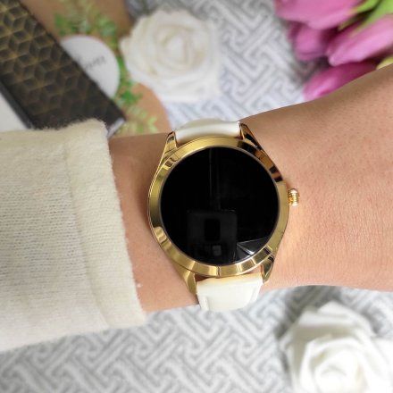 Złoty smartwatch damski G.Rossi SW017-2