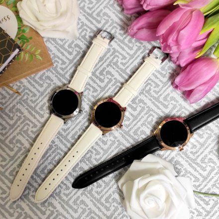 Różowozłoty smartwatch damski G.Rossi SW017-5