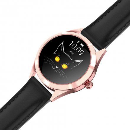 Różowozłoty smartwatch damski G.Rossi SW017-6
