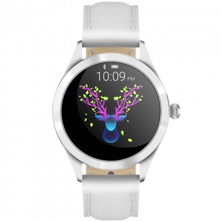 Srebrny smartwatch damski G.Rossi SW017-8