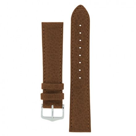 Brązowy pasek skórzany 19 mm HIRSCH Kansas 01502010-2-19 (L)