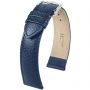 Niebieski pasek skórzany 22 mm HIRSCH Kansas 01502080-2-22 (L)