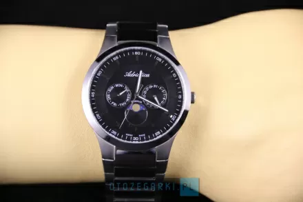 Zegarek Męski Adriatica na bransolecie A1145.4114QF - Multifunction Swiss Made