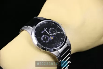 Zegarek Męski Adriatica na bransolecie A1145.4114QF - Multifunction Swiss Made