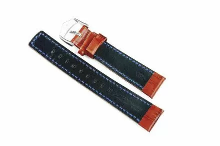 Jasnobrązowy pasek skórzany 22 mm HIRSCH Grand Duke 02528070-2-22 (L)