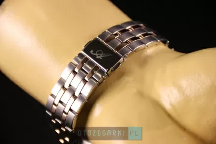 Szwajcarski zegarek męski Adriatica bicolour z bransoletką A1258.R113Q