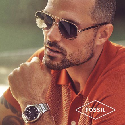 Fossil FS5821 EVERETT 3 HAND - Zegarek Męski