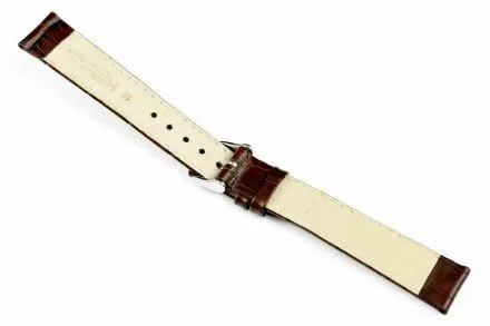 Brązowy pasek skórzany 22 mm HIRSCH Modena 10302810-2-22 (L)