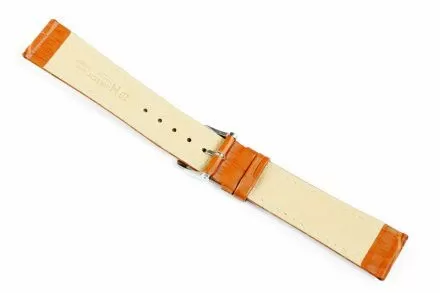 Miodowo-brązowy pasek skórzany 22  mm HIRSCH Modena 10302875-2-22 (L)