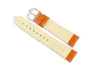 Miodowo-brązowy pasek skórzany 22  mm HIRSCH Modena 10302875-2-22 (L)