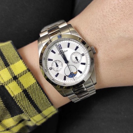 Zegarek Damski Adriatica na bransolecie A3802.51B3QF - Multifunction Swiss Made