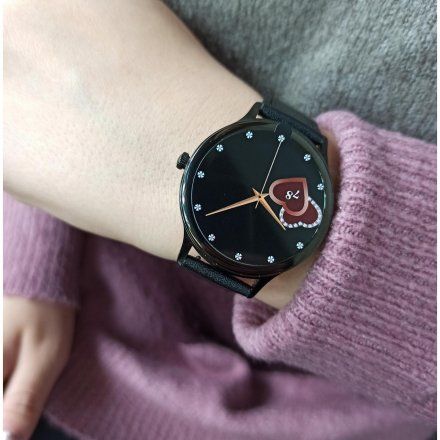 Smartwatch Pacific 18-3 Czarny + pasek | Kroki Kalorie Sport Puls Ciśnienie Tlen Cykl