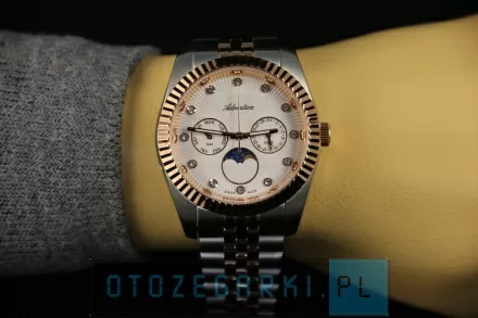 Zegarek Damski Adriatica na bransolecie A3809.R143QF - Multifunction Swiss Made