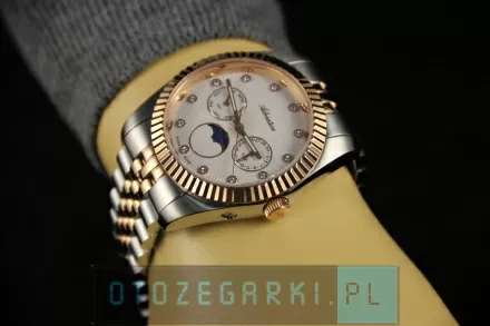 Zegarek Damski Adriatica na bransolecie A3809.R143QF - Multifunction Swiss Made