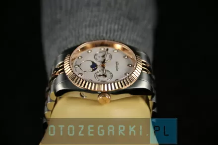Zegarek Damski Adriatica na bransolecie A3809.R143QF - Multifunction Swiss Made