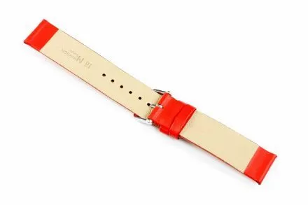 Czerwony pasek skórzany 20 mm HIRSCH Scandic 17852020-2-20 (M)