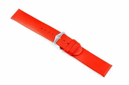 Czerwony pasek skórzany 20 mm HIRSCH Scandic 17852020-2-20 (M)