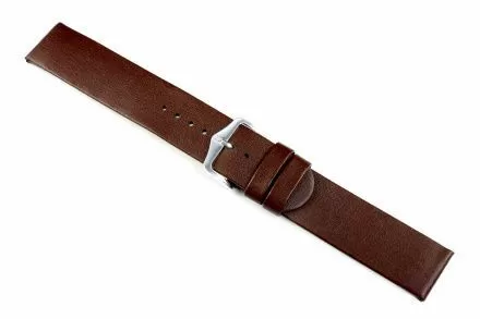 Brązowy pasek skórzany 22 mm HIRSCH Scandic 17872010-2-22 (L)