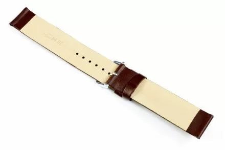 Brązowy pasek skórzany 22 mm HIRSCH Scandic 17872010-2-22 (L)