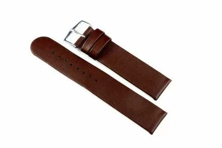 Brązowy pasek skórzany 22 mm HIRSCH Scandic 17872010-2-22 (L)