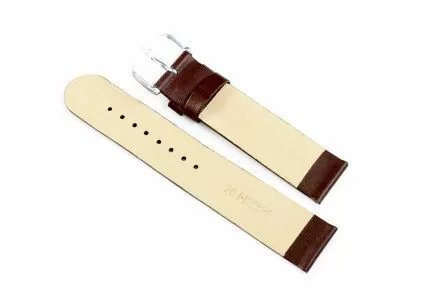 Brązowy pasek skórzany 22 mm HIRSCH Scandic 17872010-2-22 (L)