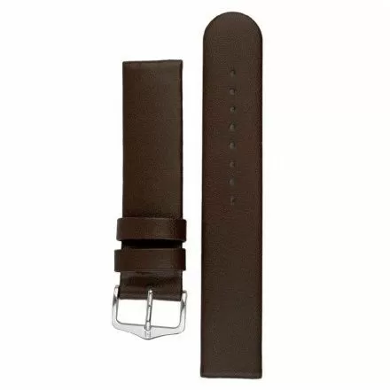 Brązowy pasek skórzany 22 mm HIRSCH Scandic 17872010-2-22 (L)